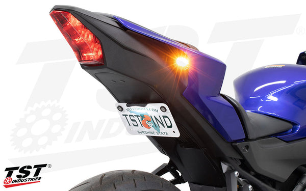 TST Flushmount Rear Turn Signal Kit for Yamaha YZF-R3 2025+