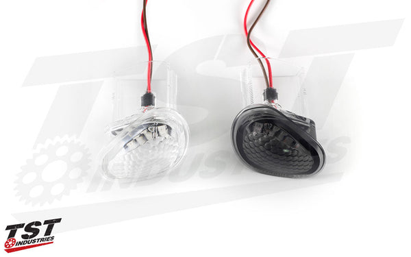 TST GTR Front LED Flushmount Turn Signals for Yamaha YZF-R6 2008-2016