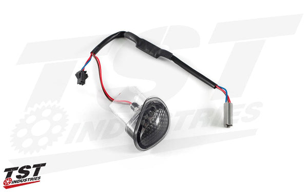 TST GTR Front LED Flushmount Turn Signals for Yamaha YZF-R6 2008-2016