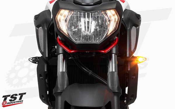 TST MECH-GTR Front LED Turn Signals for Select FZ/MT Yamaha Models