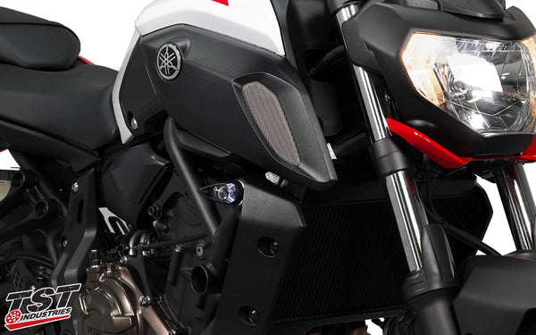 TST MECH-GTR Front LED Turn Signals for Select FZ/MT Yamaha Models