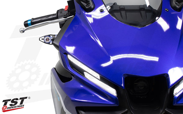 TST MECH-GTR Front LED Turn Signals for Yamaha YZF-R3 2025+
