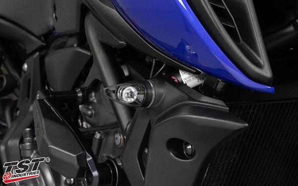 TST MECH-GTR Front LED Turn Signals for Yamaha MT-03 2020+ / MT-07 2021+ / MT-09 2021+