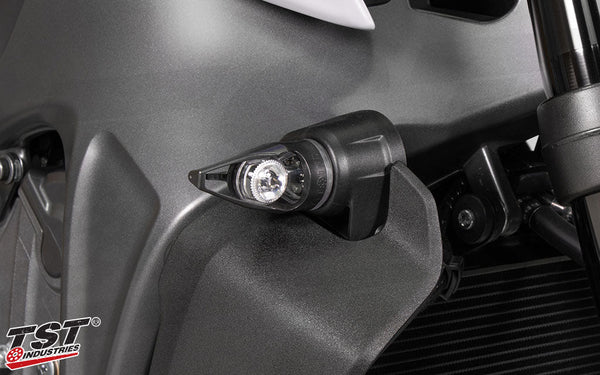 TST MECH-GTR Front LED Turn Signals for Yamaha MT-03 2020+ / MT-07 2021+ / MT-09 2021+
