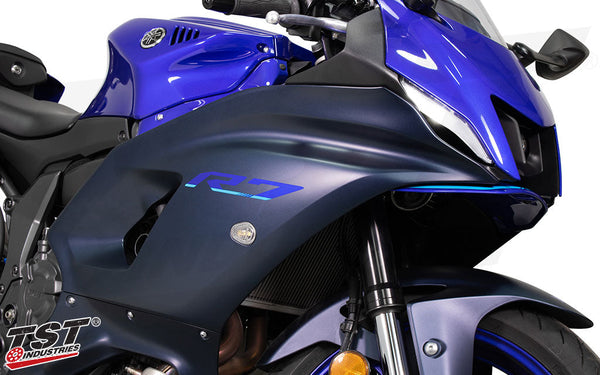 TST GTR Front LED Flushmount Turn Signals for Yamaha YZF-R7 2022-2025