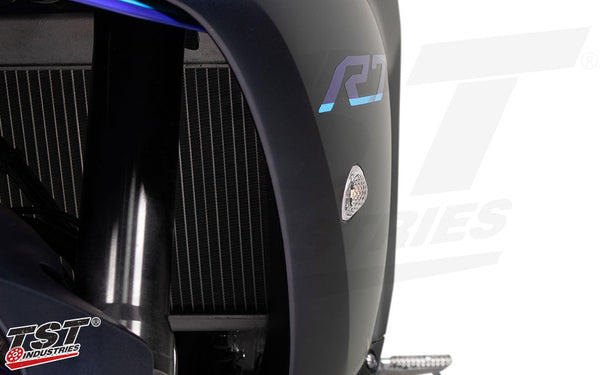 TST GTR Front LED Flushmount Turn Signals for Yamaha YZF-R7 2022-2025