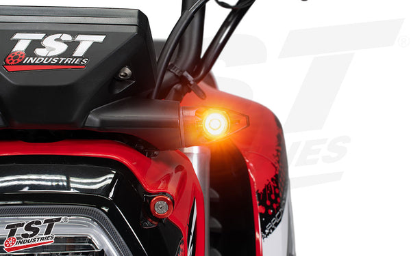 TST MECH-EVO Front LED Turn Signals for Honda Grom 2013+