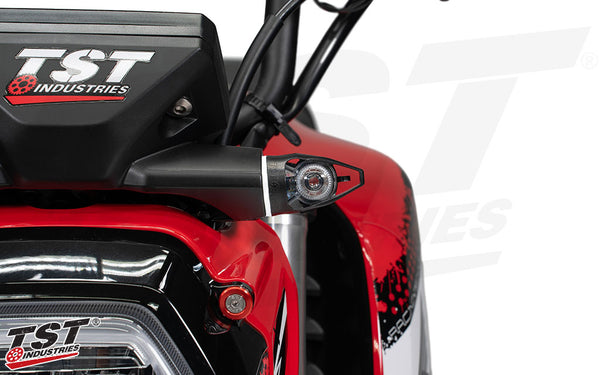 TST MECH-EVO Front LED Turn Signals for Honda Grom 2013+