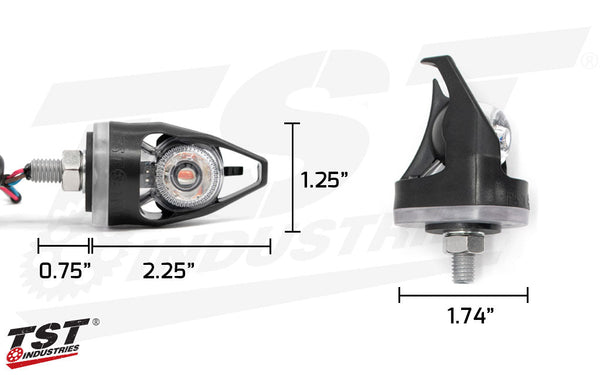 TST MECH-EVO Universal LED Pod Turn Signals