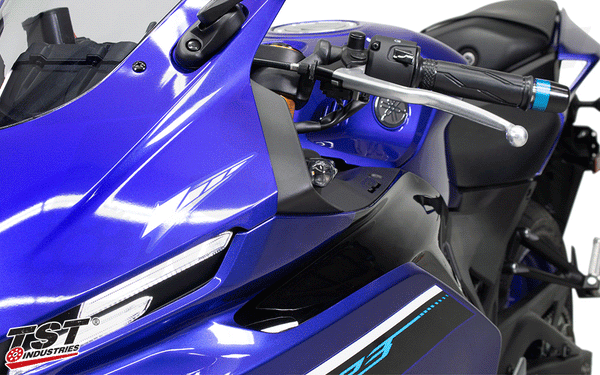 TST LED Front Flushmount Turn Signals for Select Yamaha Motorcycles