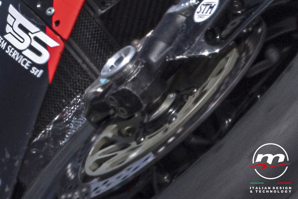 Melotti Racing Racing Front Wheel Spacers for Ducati Panigale V2 SSP / V4 SBK Fast-Action Axle