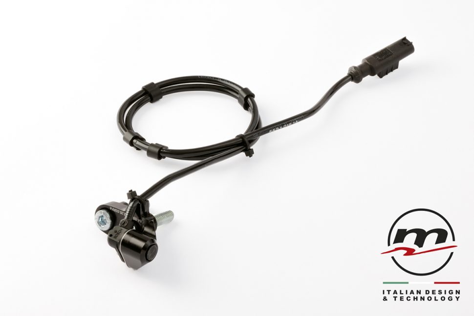 Melotti Racing Front Wheel Speed Sensor Support for Ducati Panigale V2 / Panigale V4 2025 (Showa)