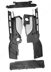FABSPEED Carbon Fiber Coupe Engine Bay Panel Set (4 Piece Set) - Audi R8 (V10)