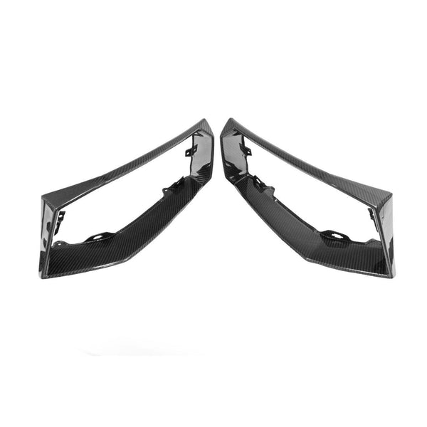 FABSPEED Carbon Fiber Rear Bumper Outlet Surrounds - Lamborghini Aventador – official product image 3