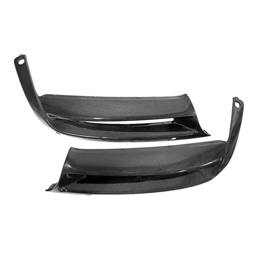 FABSPEED Carbon Fiber Right and Left Lower Rear Bumper Panel Finishers - Porsche 981 Boxster Cayman – image 1