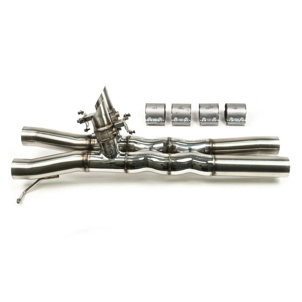 FABSPEED Dodge RAM TRX 1500 Valved Double X-Pipe Resonator Bypass (2021+) – official product image 1