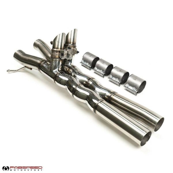 FABSPEED Dodge RAM TRX 1500 Valved Double X-Pipe Resonator Bypass (2021+) – official product image 3