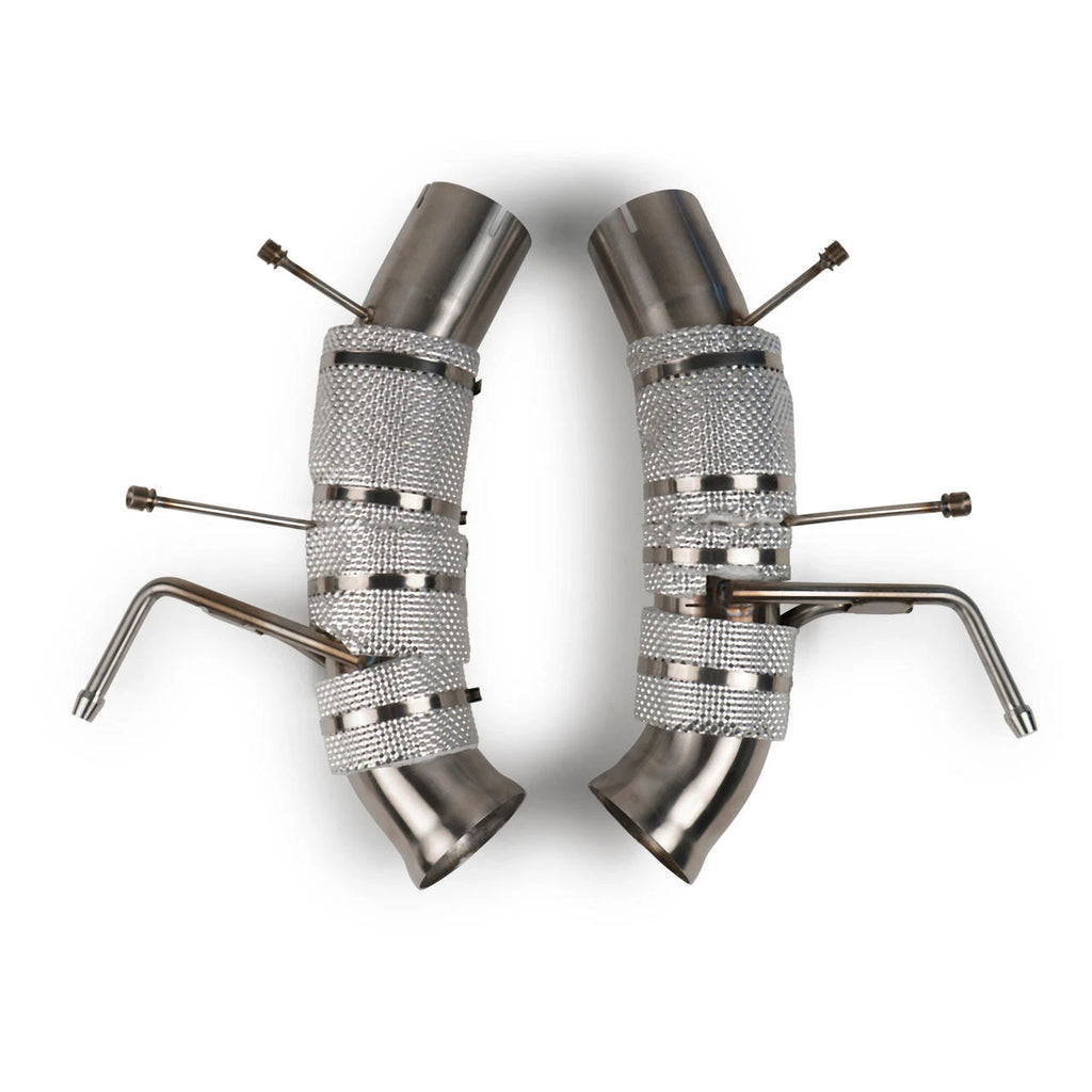 FABSPEED Ferrari 296 GTS / GTB Valve Delete Pipes (2023+) – official product image 1