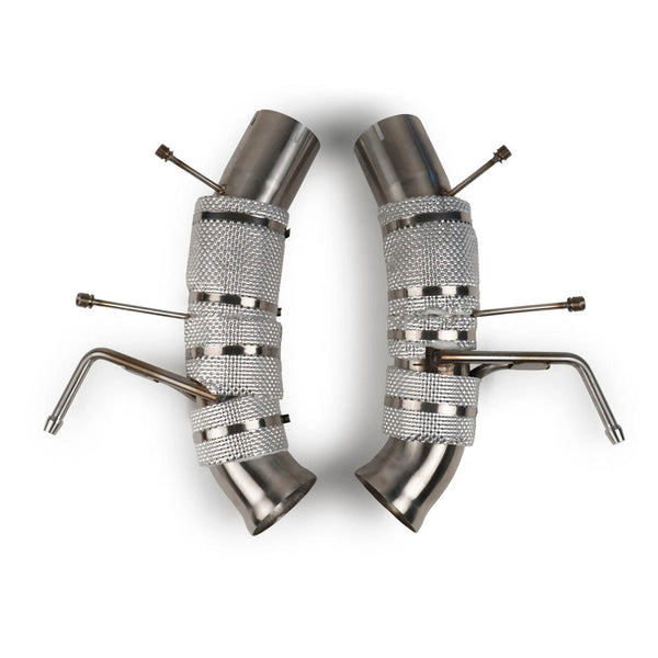 FABSPEED Ferrari 296 GTS / GTB Valve Delete Pipes (2023+) – official product image 1