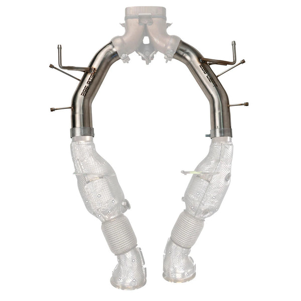 FABSPEED Ferrari 296 GTS / GTB Valve Delete Pipes (2023+) – official product image 2