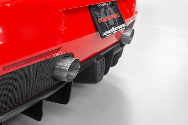FABSPEED Ferrari 488 Challenge Style Titanium Tips (2016+) – image 4