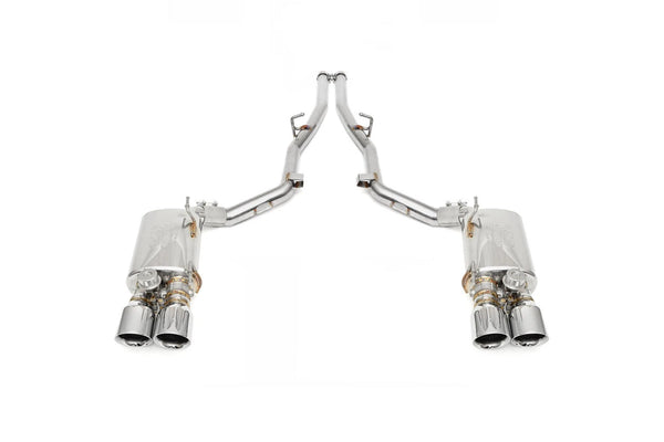 FABSPEED Maserati Ghibli Valved Rear Mufflers (2013+) – official product image 1