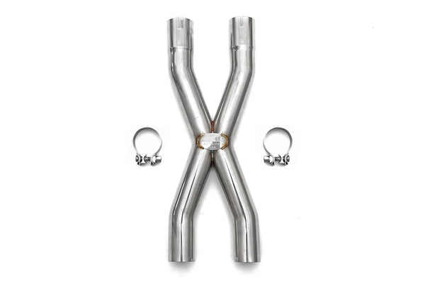 FABSPEED Maserati Quattroporte Resonator Bypass X-Pipe (2004-2012) – official product image 2