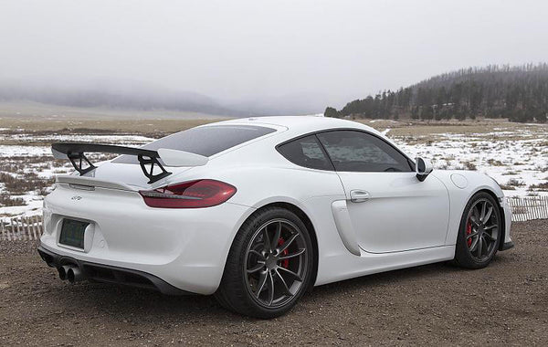 FABSPEED Porsche 981 Cayman GT4 Single-Wall Tips – image 4