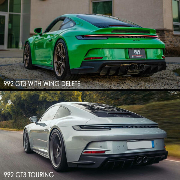 FABSPEED Porsche 992 GT3 Wing Delete Kit (2022+) – official product image 2