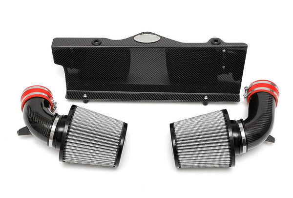 FABSPEED Porsche 997 Turbo Carbon Fiber Competition Air Intake (2006-2009) – official product image 1