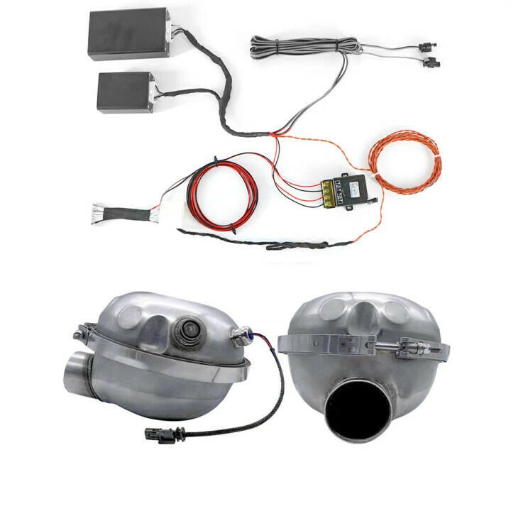 FABSPEED Tesla Model 3 Dual Speaker Active Exhaust System – official product image 1