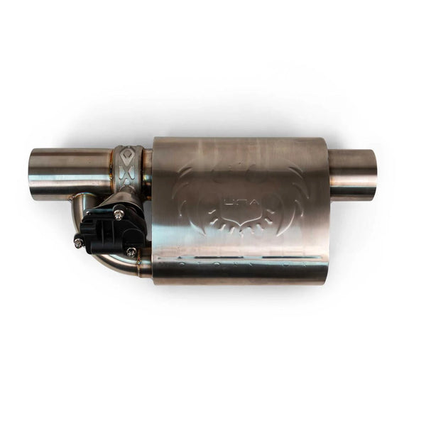 FABSPEED Universal Valved Muffler – official product image 2