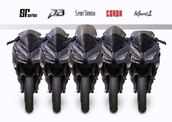Zero Gravity Racing Kawasaki Ninja 400 2018-2024 windscreen image 16