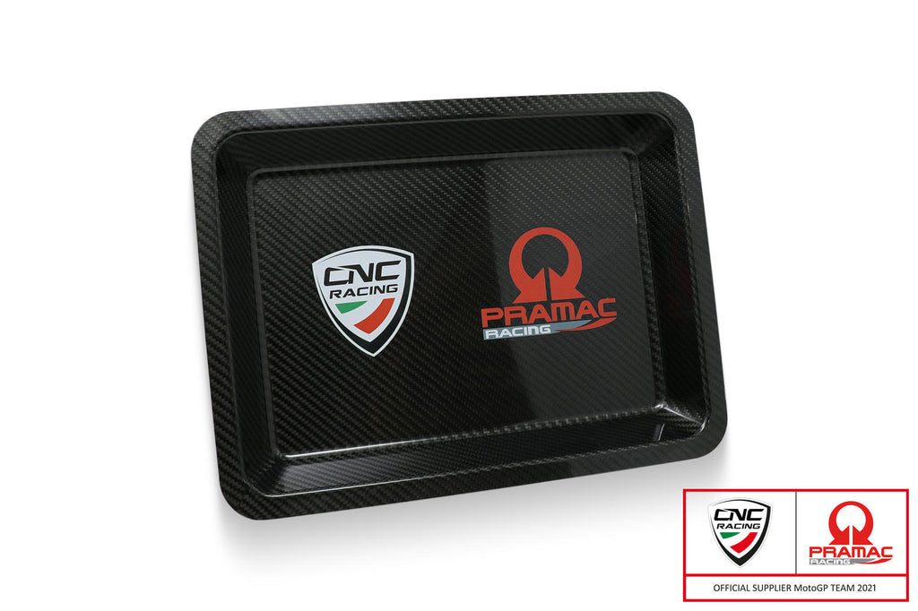 CNC RACING | Tool tray - Carbon matt - Pramac Racing Limited Edition