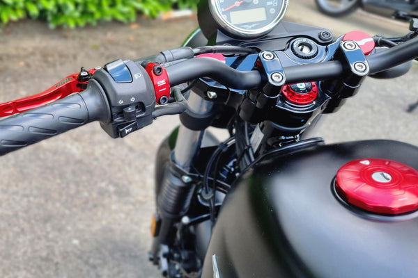 CNC RACING | Steering stem top plate nut Moto Guzzi