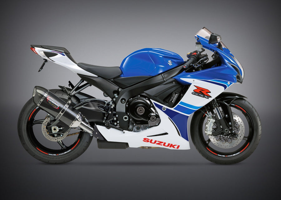 GSX-R600/750 11-26 ALPHA Slip-on Exhaust / Carbon Muffler