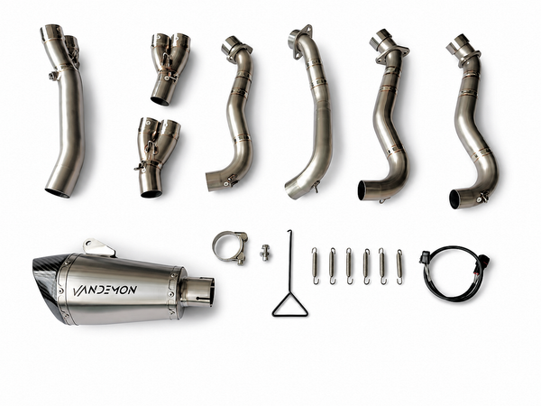 Suzuki GSX-S1000F, S1000, S1000GT, S1000GX & Katana 1000 Titanium Exhaust System