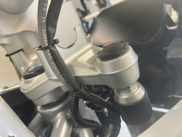 HeliBars BMW R1200GS/GSA 2013+ & R1250GS/GSA LC 2019+ Tour Performance Handlebar Risers