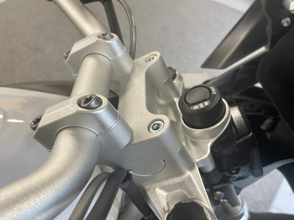 HeliBars BMW R1200GS/GSA 2013+ & R1250GS/GSA LC 2019+ Tour Performance Handlebar Risers