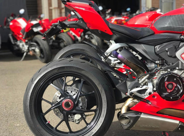 Ducati V2  Panigale & Streetfighter Titanium Low Mount Exhaust System 2020-24