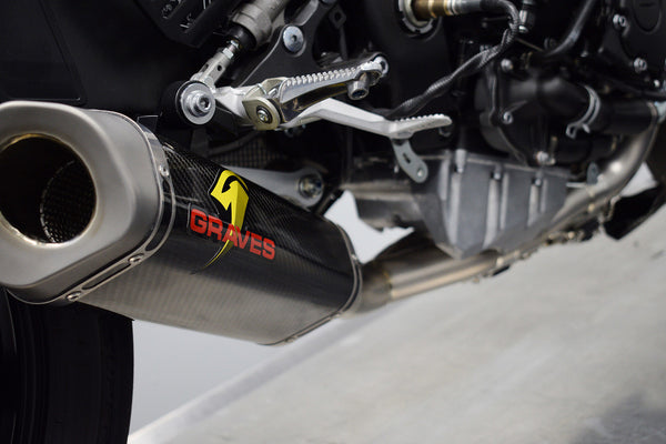 Graves Motorsports Yamaha R6 Full Titanium - Carbon WORKS 7 Exhaust
