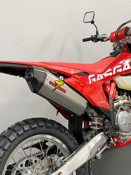 Graves Motorsports KTM - Husqvarna - GasGas  Multi Fitment DualSport Titanium Exhaust - 2024