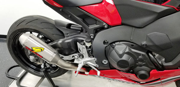 Graves Motorsports Honda CBR1000rr Cat Back Slip-on Exhaust 
