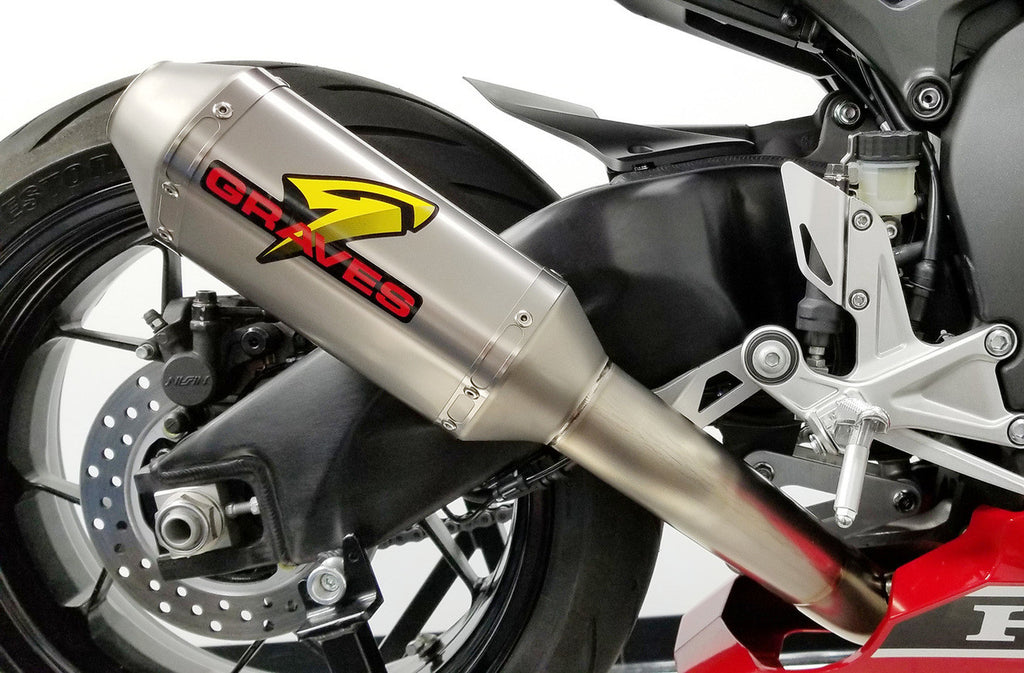 Graves Motorsports Honda CBR1000rr Cat Back Slip-on Exhaust 