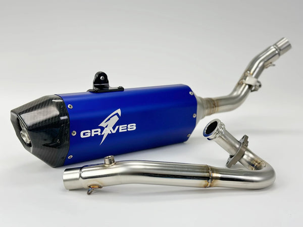Graves Motorsports Honda CRF300L Full Stainless Exhaust