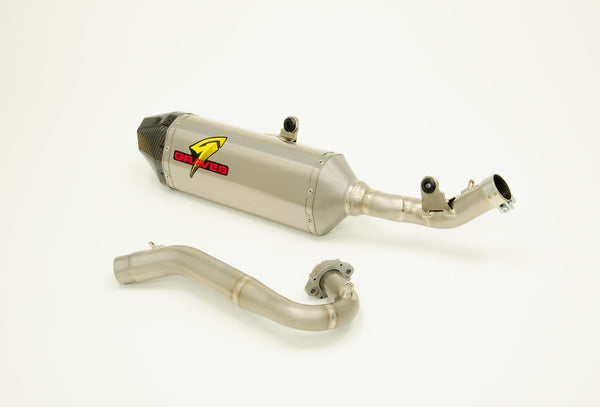 Graves Motorsports Honda CRF450RL / L / X Full Titanium Exhaust