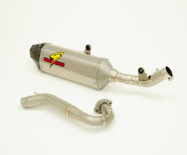 Graves Motorsports Honda CRF450RL / L / X Full Titanium Exhaust