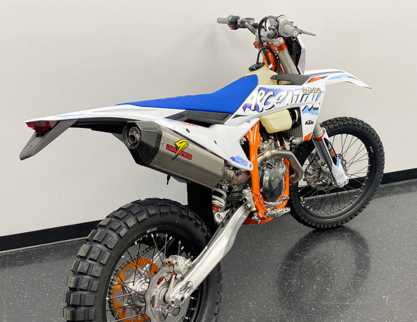 Graves Motorsports KTM - Husqvarna - GasGas  Multi Fitment DualSport Titanium Exhaust - 2024