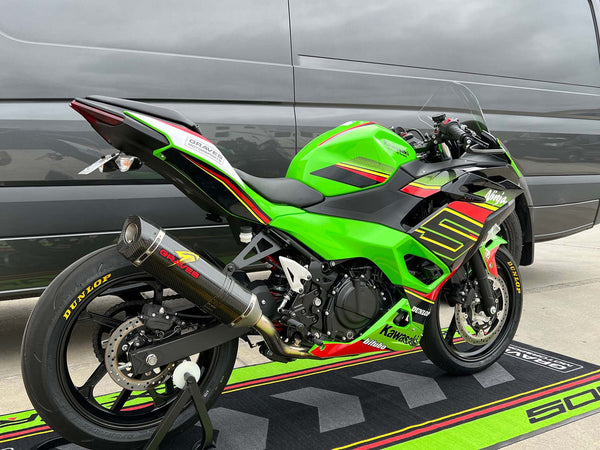 Graves Kawasaki Ninja 500 OEM Bodywork Graphics Set - Green