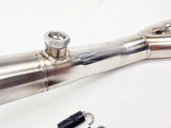 Graves Motorsports Kawasaki Ninja 400 + Ninja 500 LINK Stainless Header Upgrade